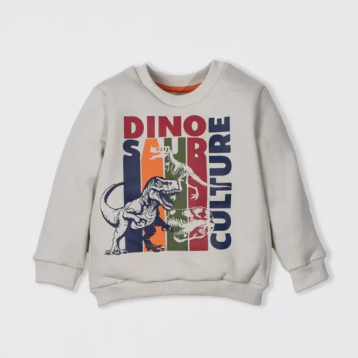 BUZO FRIZA DINO CULTURE GRIS